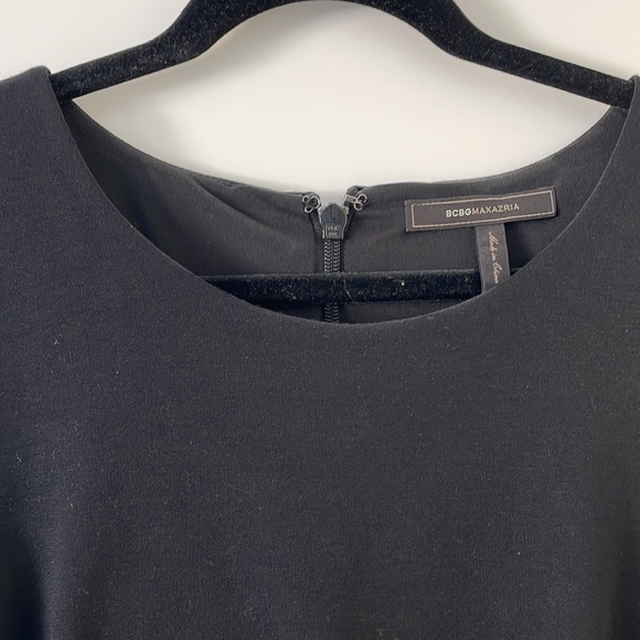 BCBG Maxazria Romper With a Sheer Mesh Dress Over size 10 - Picture 4 of 5